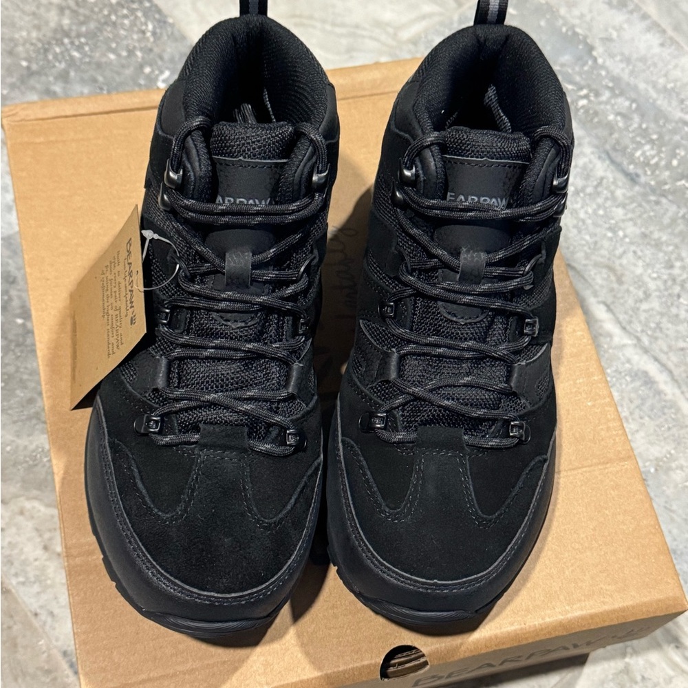 BearPaw Women's Black Hiking Boots - Picture 2 of 9